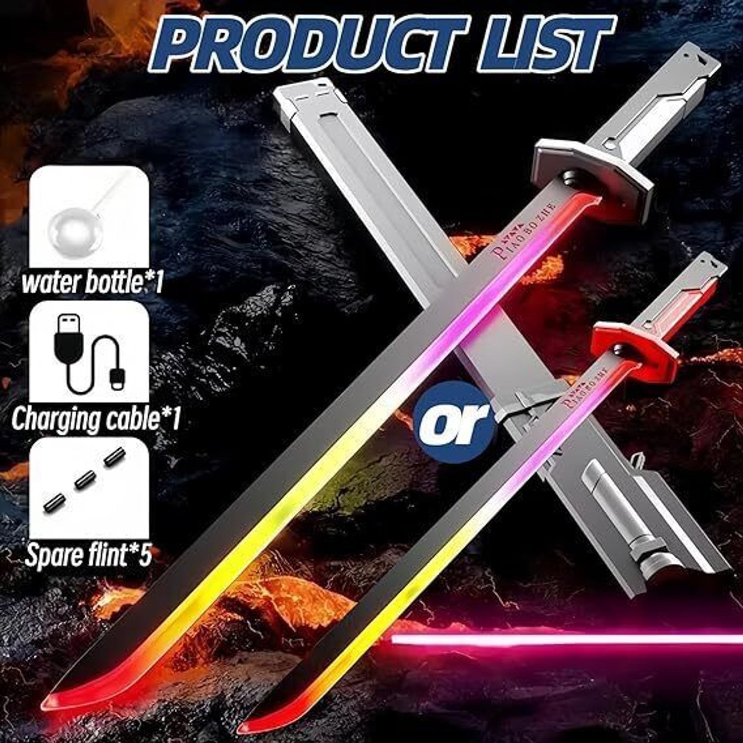 LED Light Sword | Packaging View