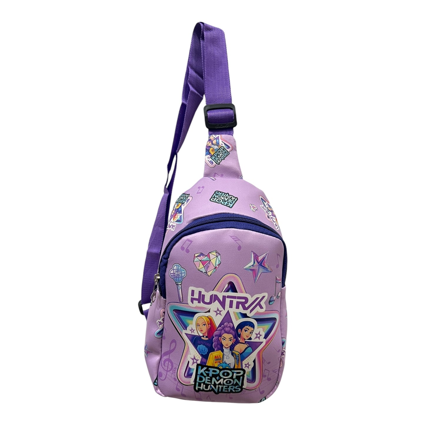 TIPTOP Anime Warrior Crossbody Chest Bag | Side View