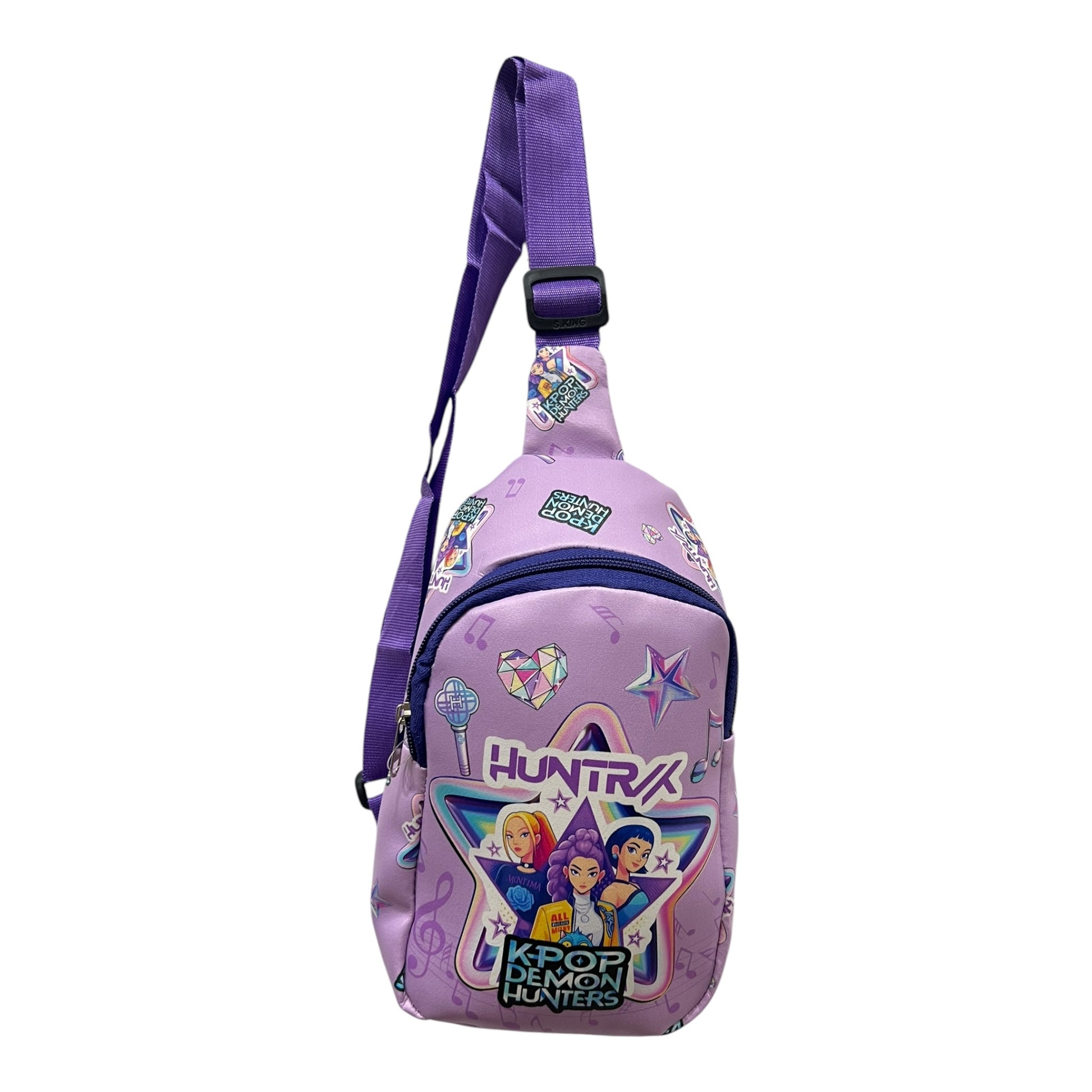 TIPTOP Anime Warrior Crossbody Chest Bag | Side View