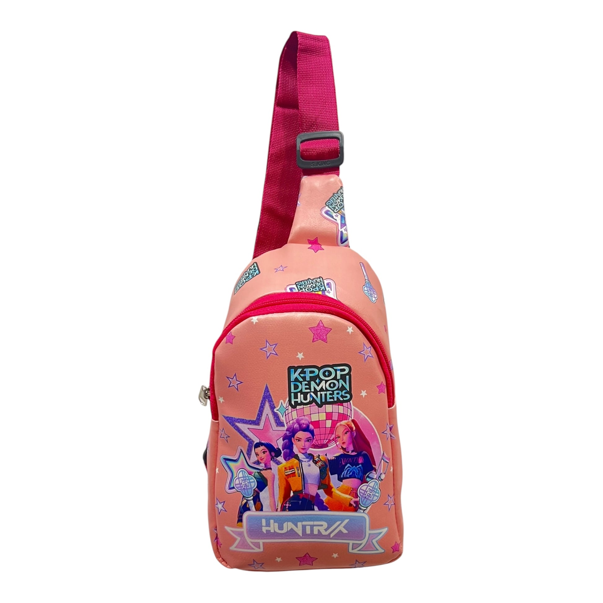 TIPTOP Anime Warrior Crossbody Chest Bag | Design Detail