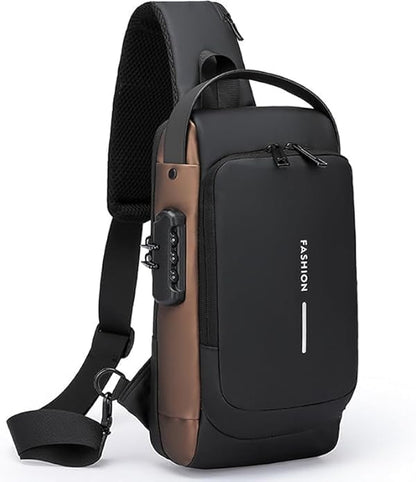 TIPTOP Anti-Theft Sling Bag | USB Port Detail