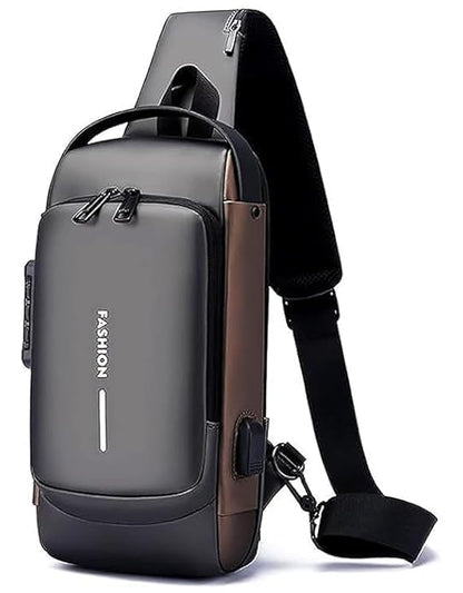 TIPTOP Anti-Theft Sling Bag | Lock Detail