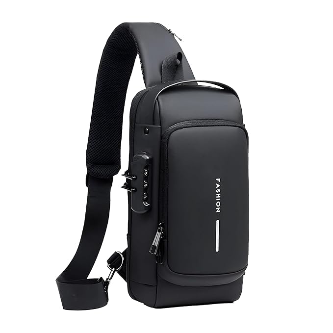 TIPTOP Anti-Theft Sling Bag | Interior Compartments