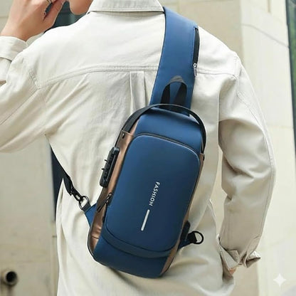 TIPTOP Anti-Theft Sling Bag | Fabric Texture