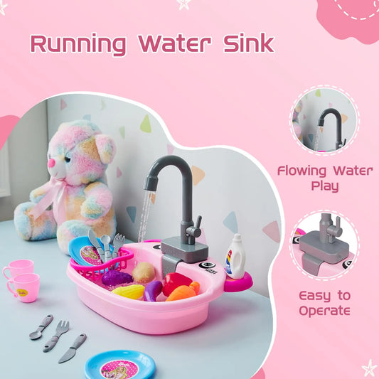 TIPTOP Barbie Wash Up Kitchen Set | Sink Detail
