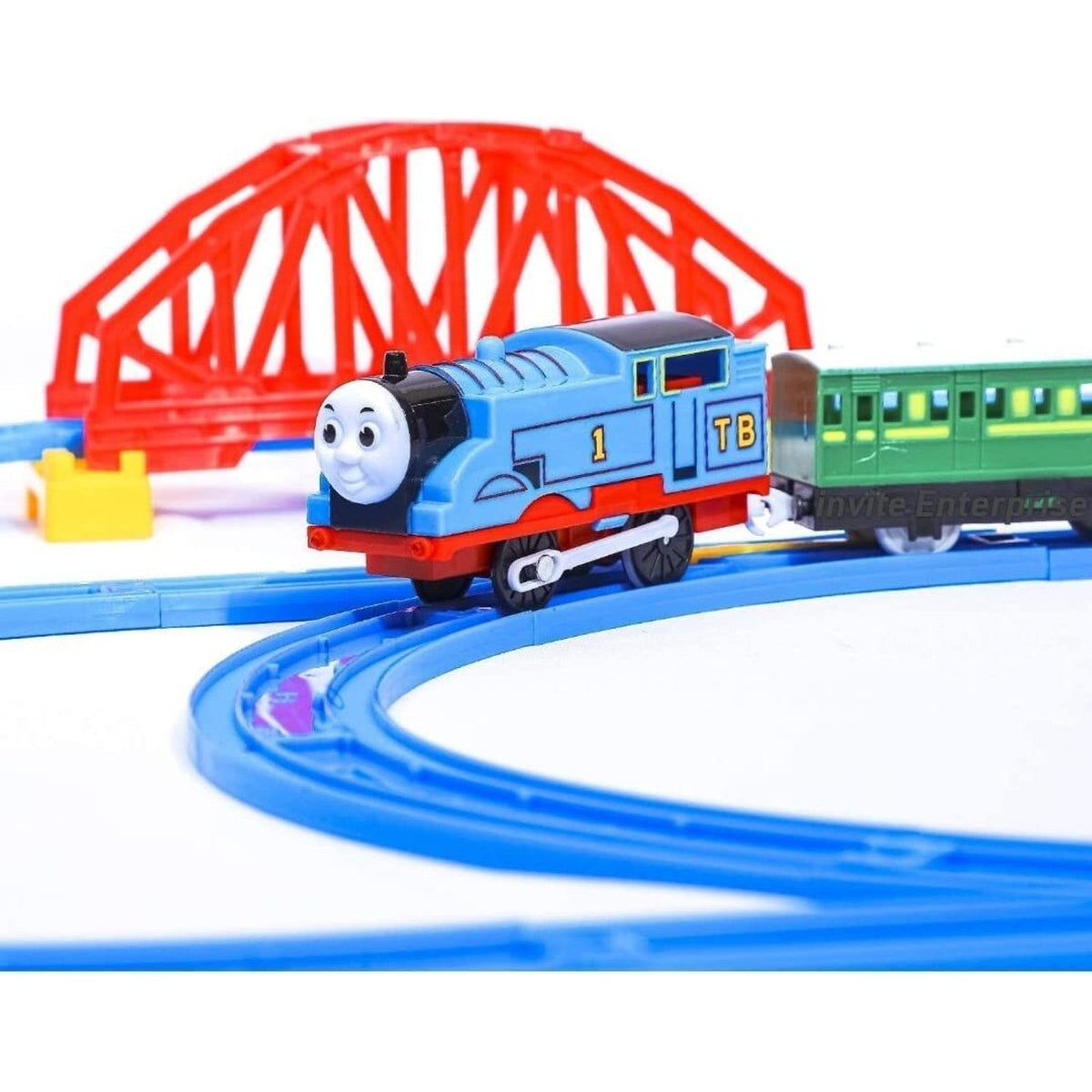TIPTOP Battery Operated Train Track Set | Lights and Sound