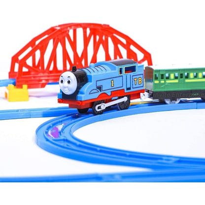 TIPTOP Battery Operated Train Track Set | Lights and Sound