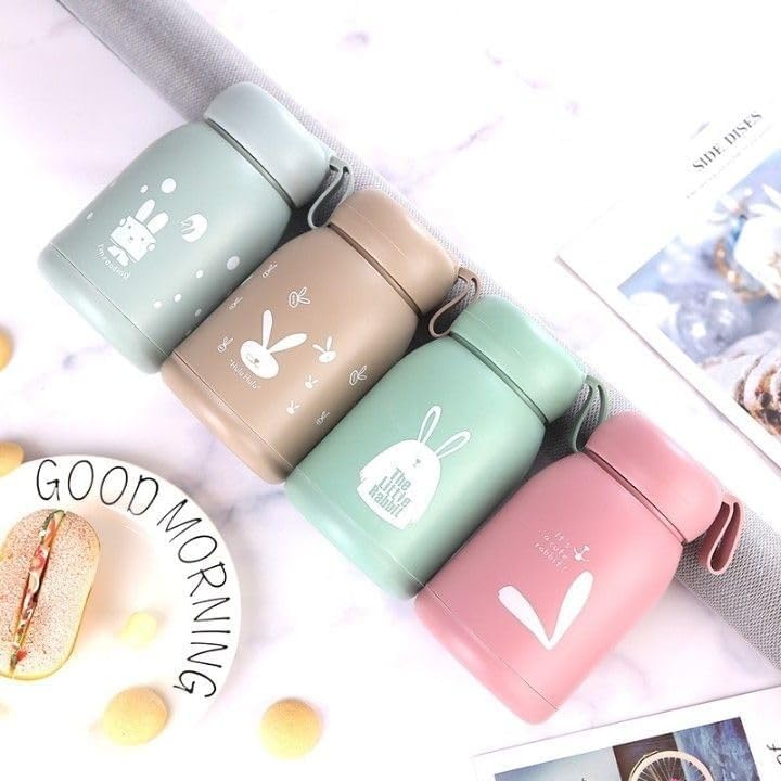 Bunny Glass Water Bottle | Glass Detail