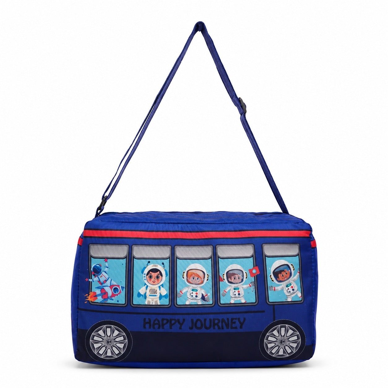 TIPTOP Bus Shape Duffle Bag | Interior View