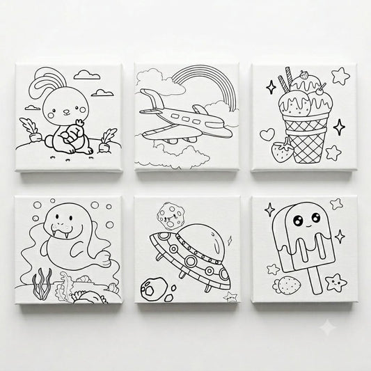 DIY Canvas Painting Kit | Child Painting