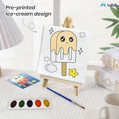 DIY Canvas Painting Kit | Easel Stand Detail
