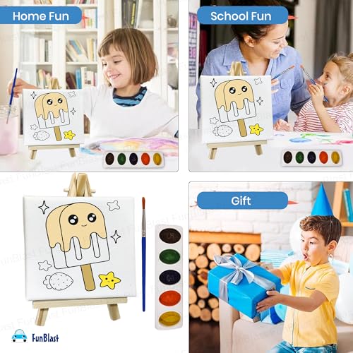 DIY Canvas Painting Kit | Packaging View