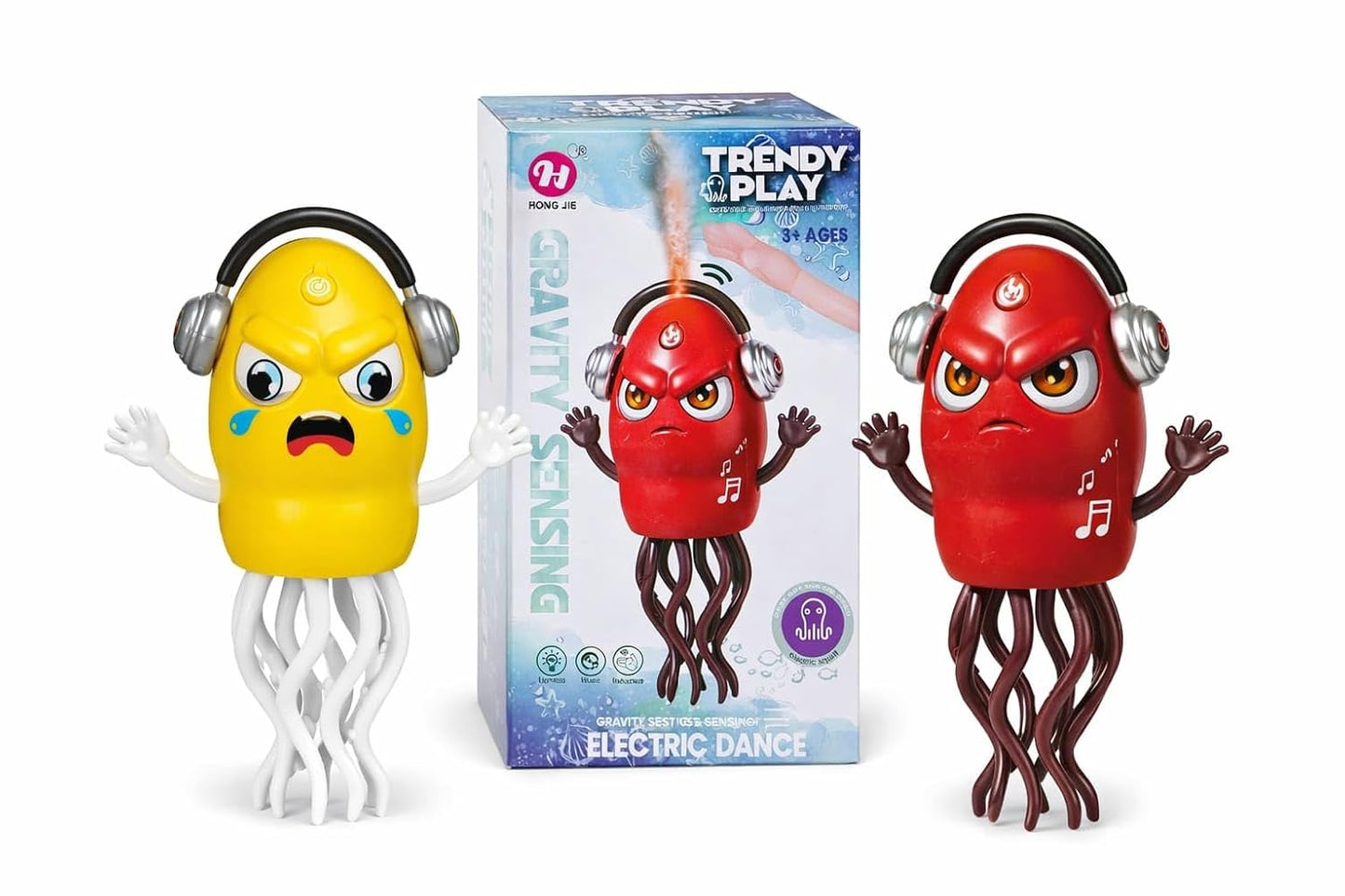 TIPTOP Dancing Squid Octopus Toy | Fog Mist LED Lights