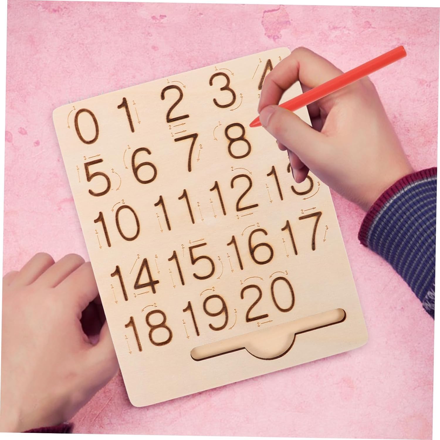 TIPTOP Double-Sided Tracing Board | Shapes Detail