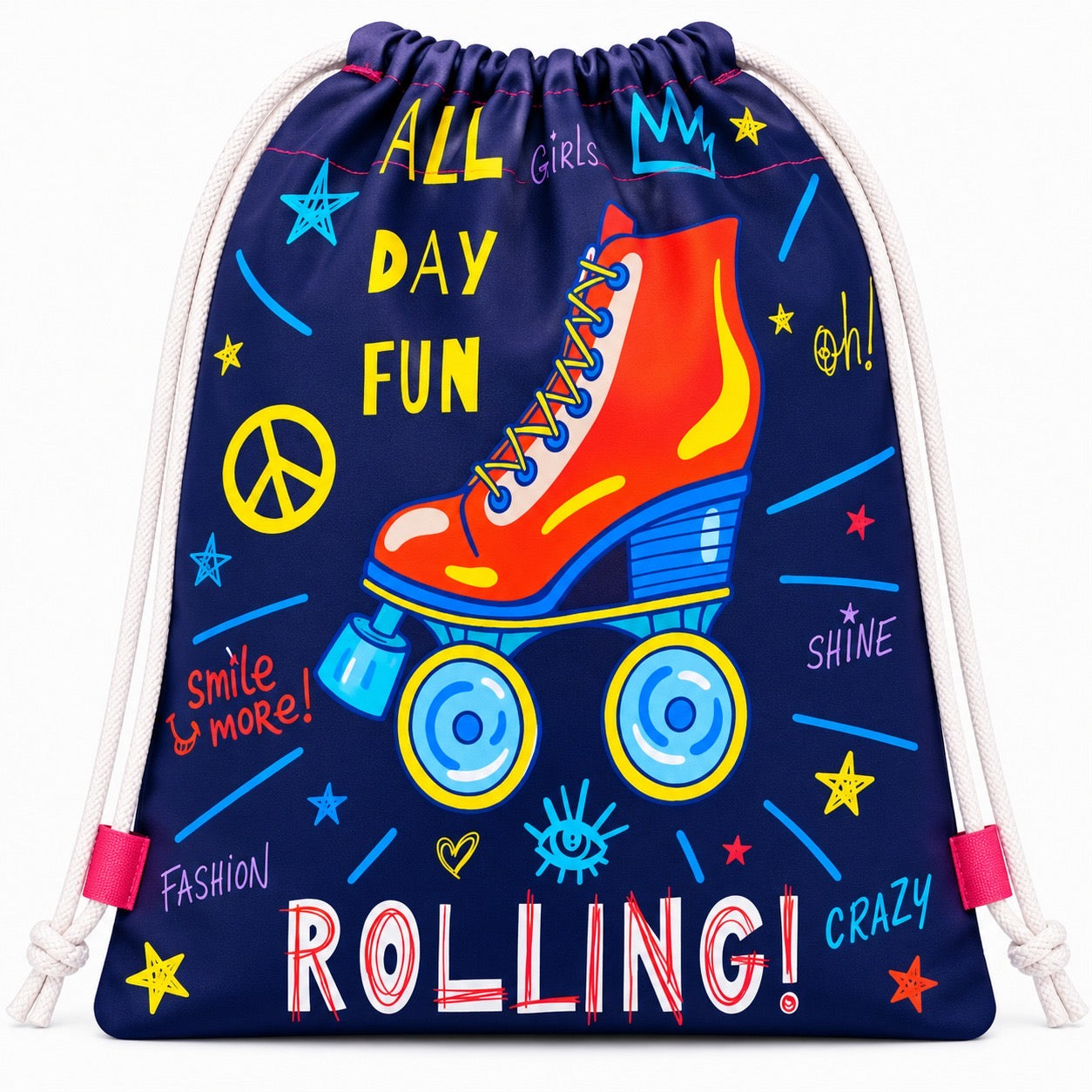 TIPTOP Drawstring Backpack | Design Variant 2