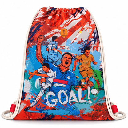 TIPTOP Drawstring Backpack | Polyester Rope Bag | Kids Gym Bag
