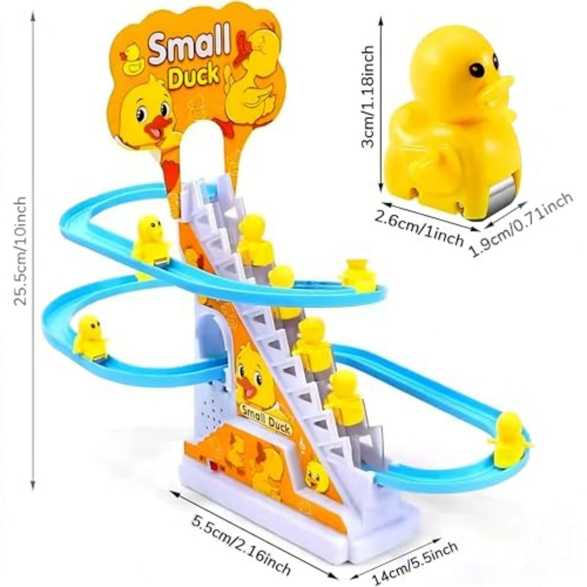 TIPTOP Duck Track Toy | Assembled Track View