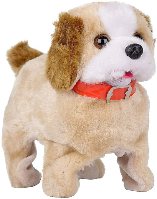 TIPTOP Electronic Jumping Dog Soft Toy with Barking Flip Action