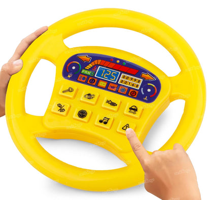 Steering Wheel Toy | Toddler Using Toy