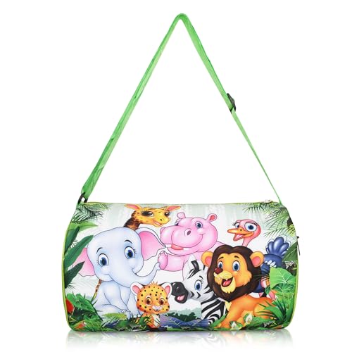 TIPTOP Kids Polyester Duffle Bag for Gym Swimming and Travel - Random Colour