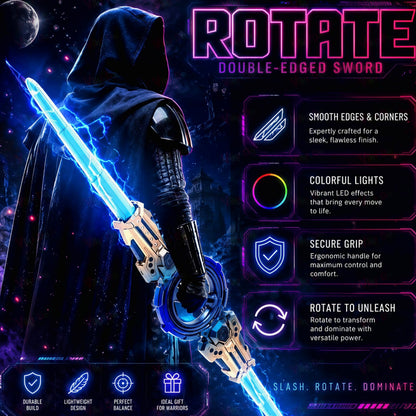 LED Spin Sword | Colour Change Detail