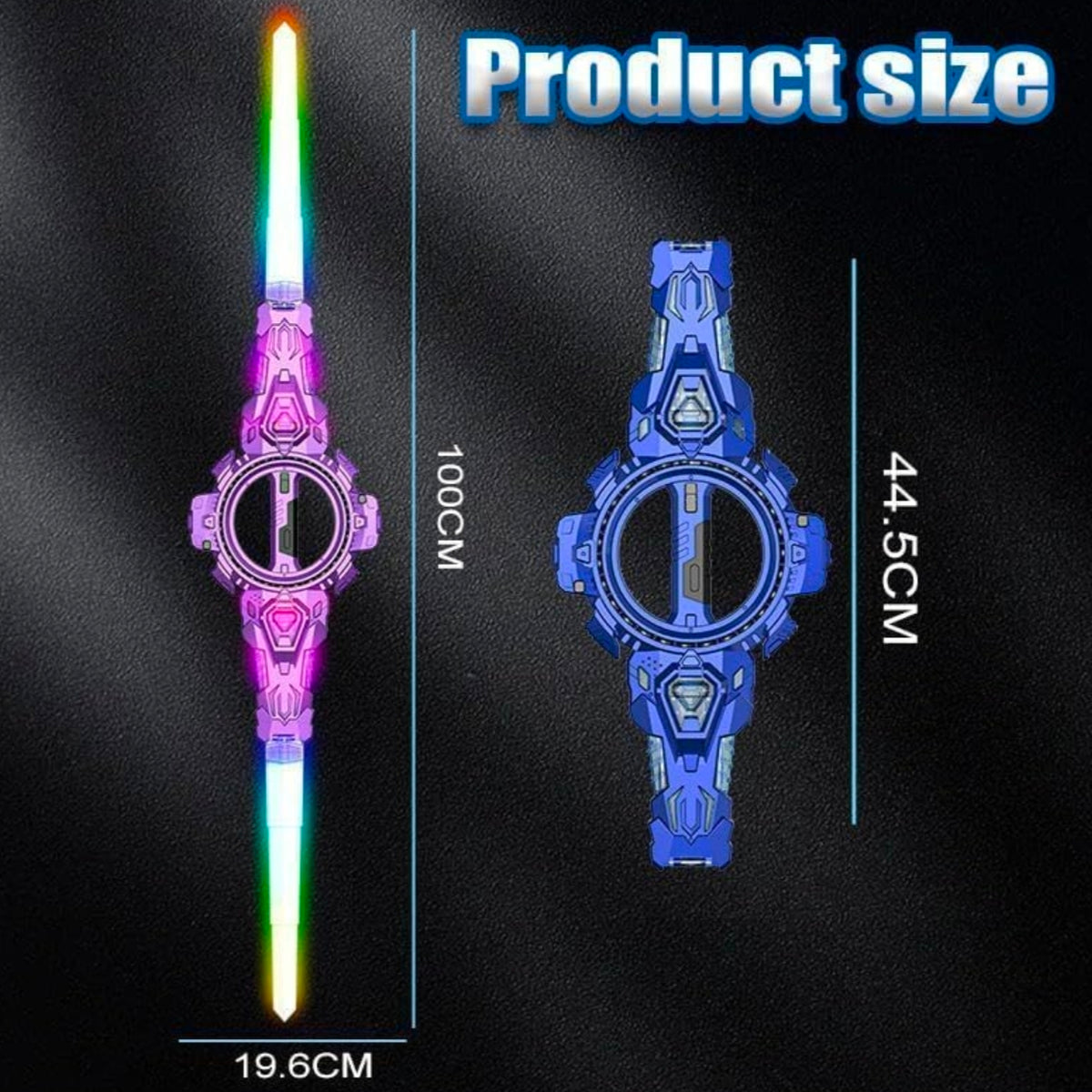 LED Spin Sword | Detail View