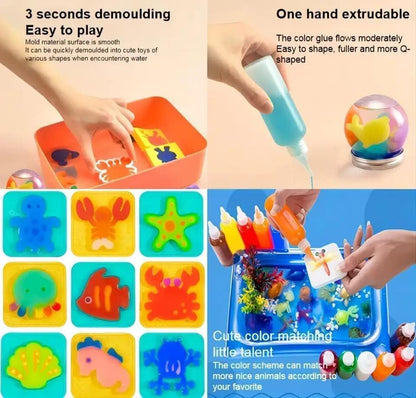 Magic Water Jelly Toys | Sea Creatures Detail