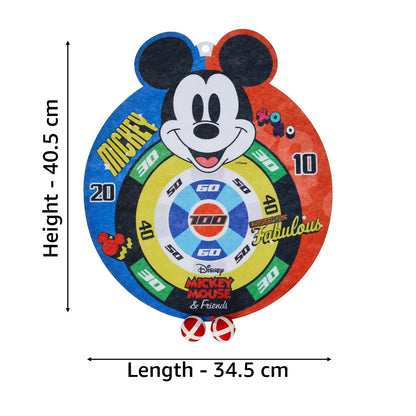 Mickey Sticky Dart Board | Packaging View