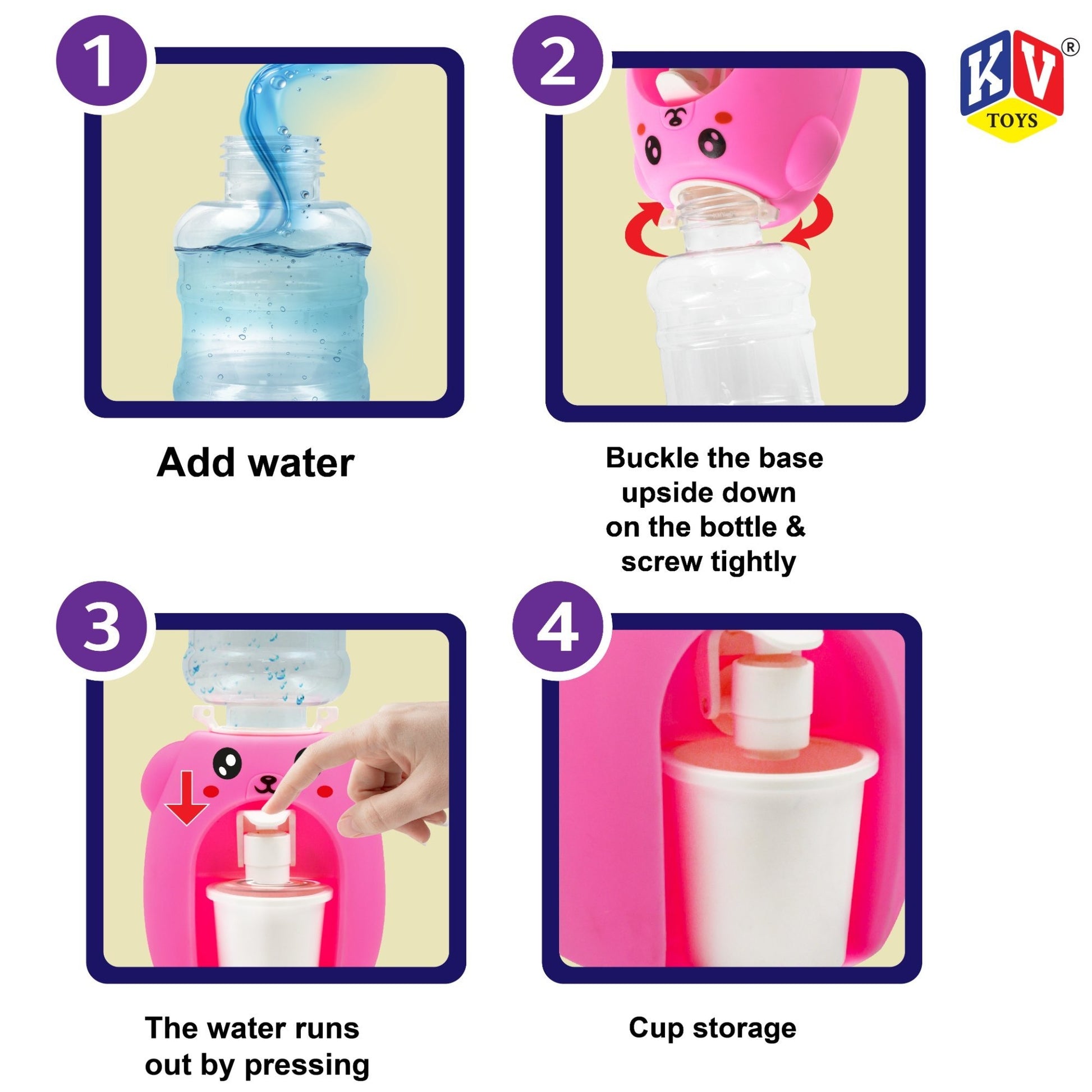 Mini Bear Water Dispenser | Detail View