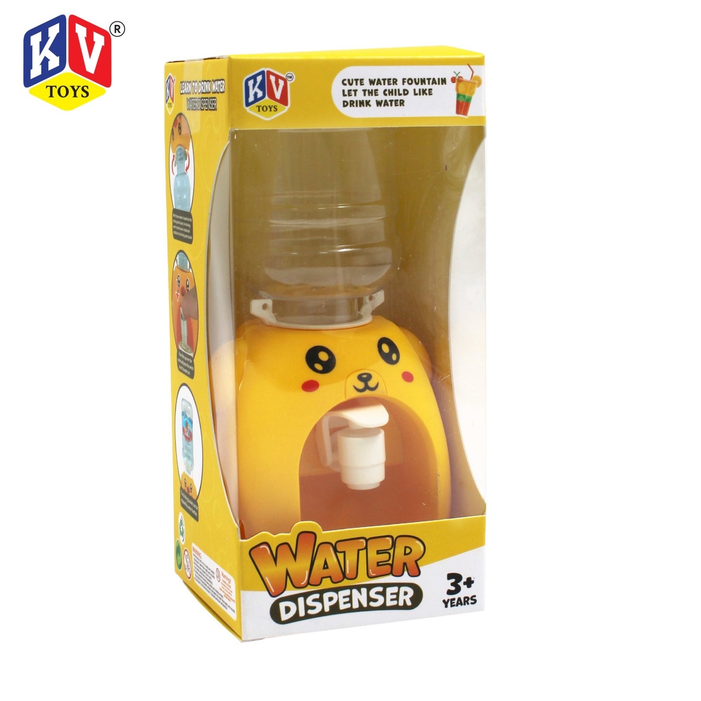 Mini Bear Water Dispenser | Dispensing Action Detail