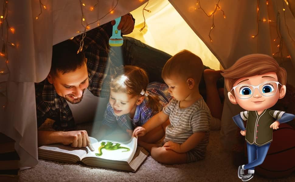 TIPTOP Mini Projector Torch | Night Light Use