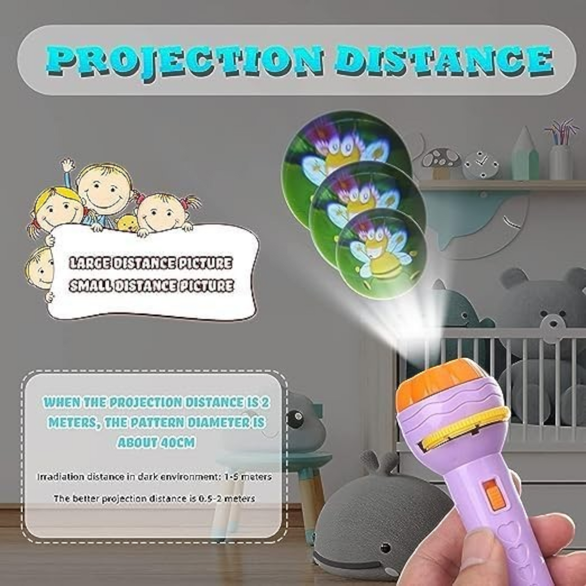 TIPTOP Mini Projector Torch | Pattern Example 2