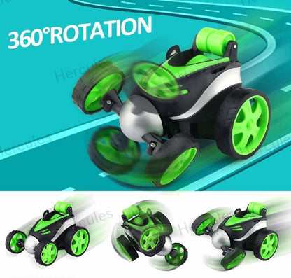TIPTOP Mini RC Stunt Car | Flipping Action Detail