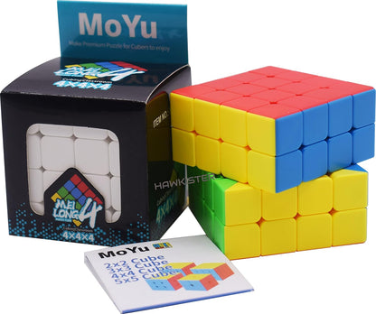 TIPTOP MoYu Meilong 4x4 Speed Cube | Stickerless Magic Puzzle