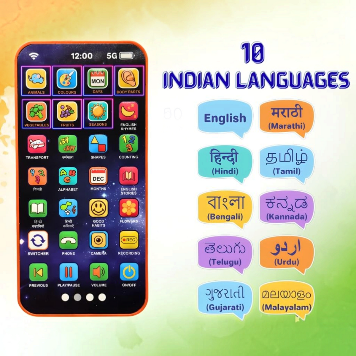 Multi-Language Phone | Language Switch Detail