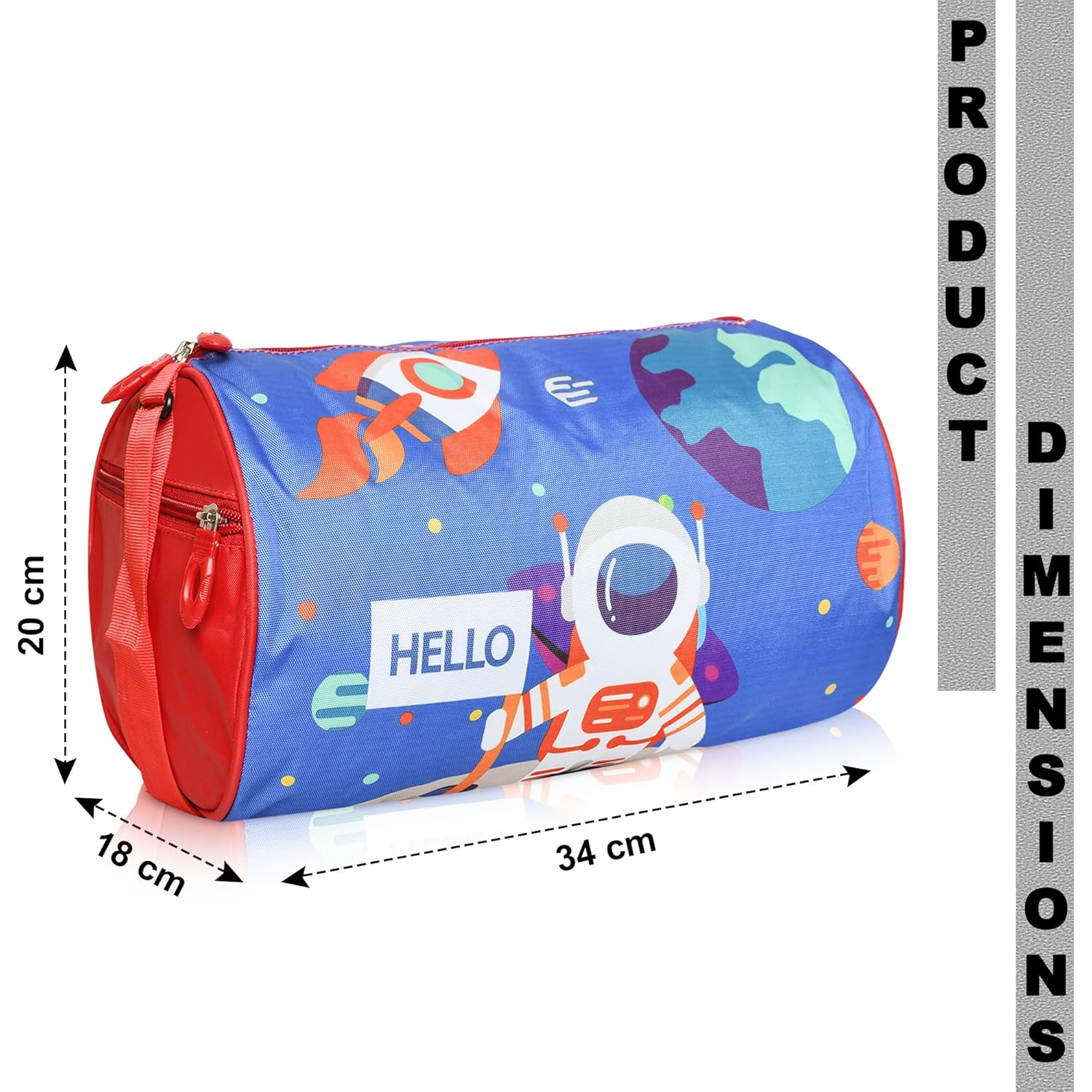 TIPTOP Polyester Duffle Bag | Side View