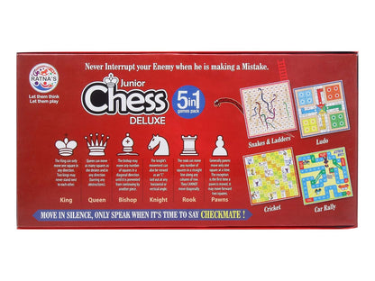 Ratna's 5-in-1 Board Game | Game Pieces Detail