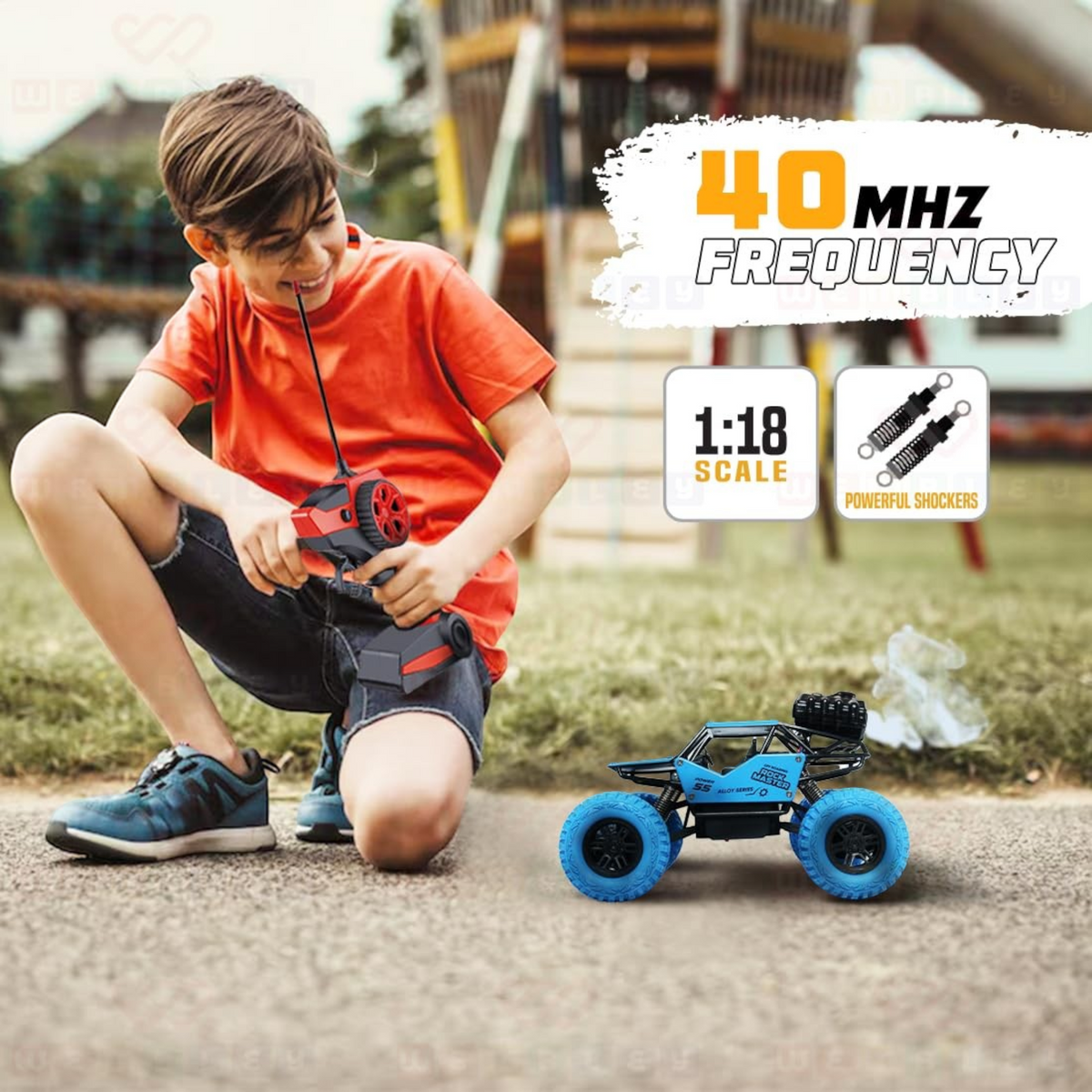 TIPTOP Rock Crawler RC Truck | Remote Control Detail