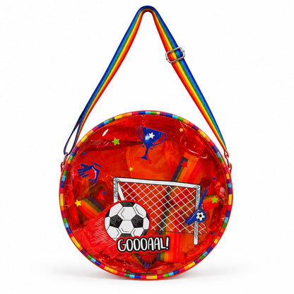 TIPTOP Round Jelly Sling Bag | Cartoon Designs | Kids Sling Bag