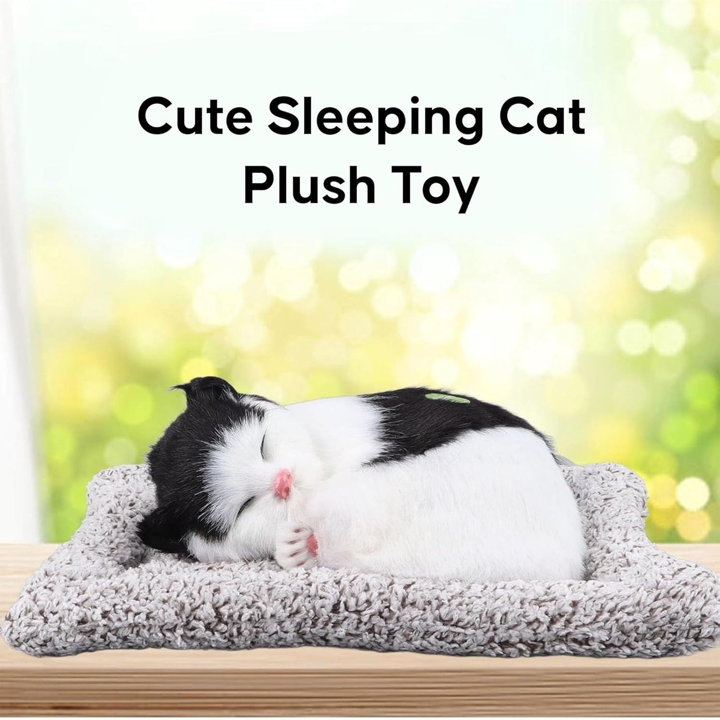 TIPTOP Sleeping Cat Plush Toy | Soft Plush Detail