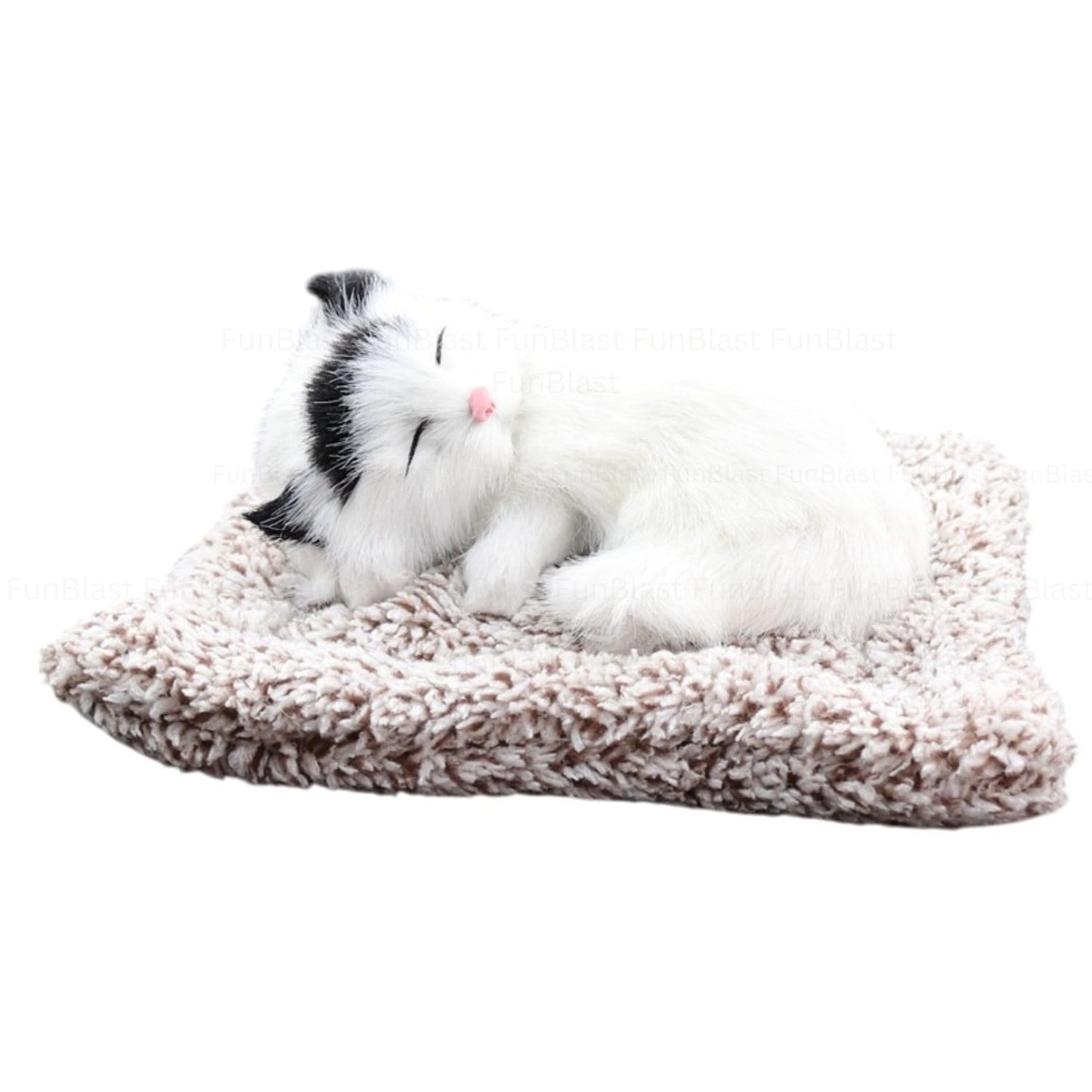 TIPTOP Sleeping Cat Plush Toy | Car Dashboard Placement