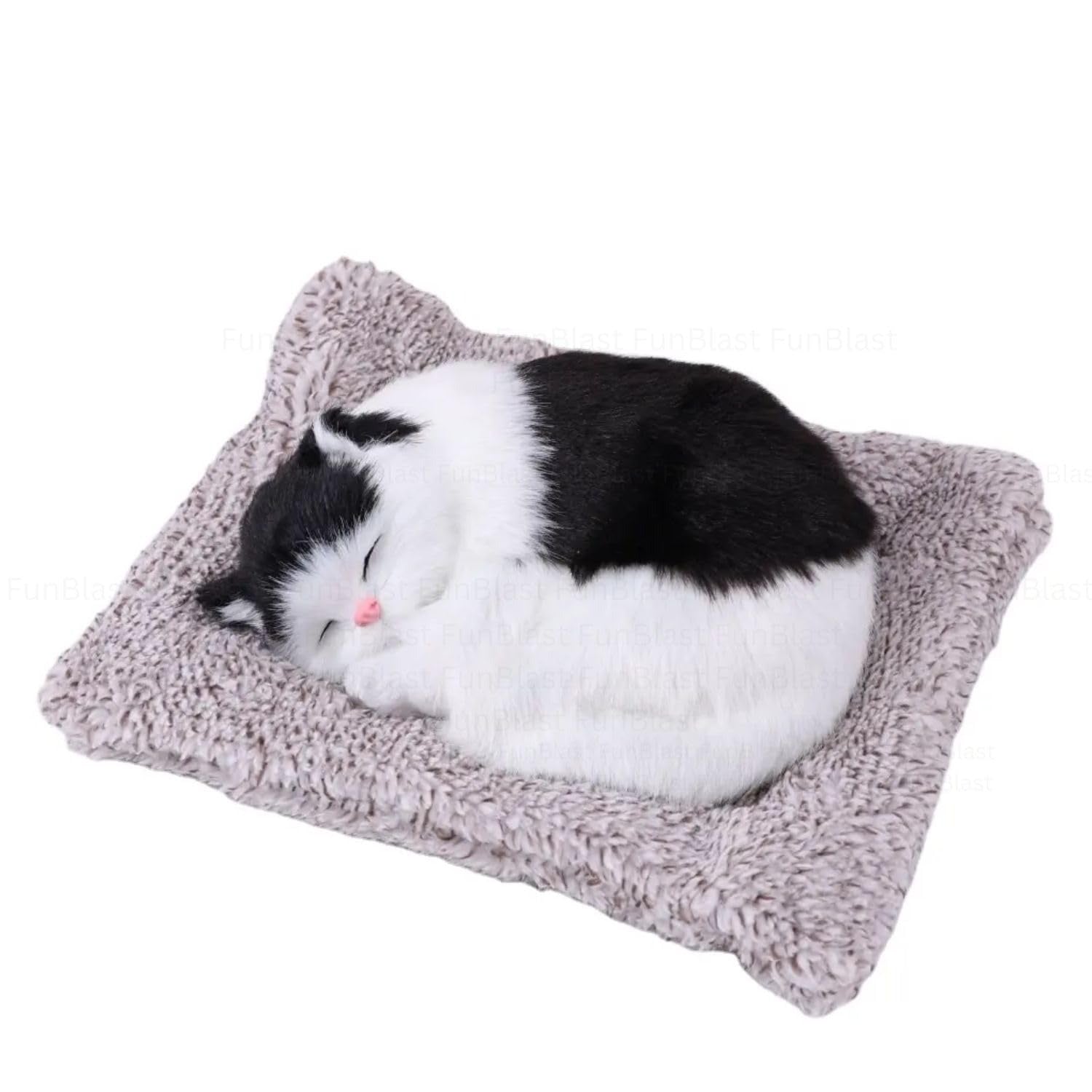 TIPTOP Sleeping Cat Plush Toy | Realistic Design