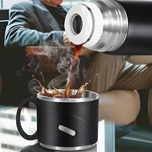 Stainless Steel Flask Set | Alternate Angle