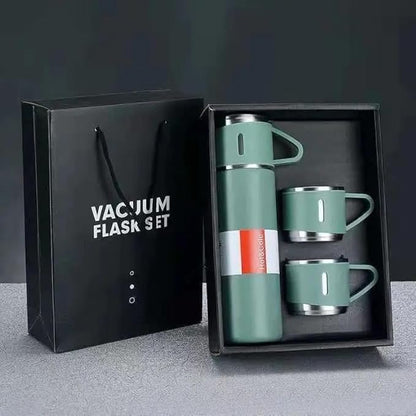 Stainless Steel Flask Set | Packaging View