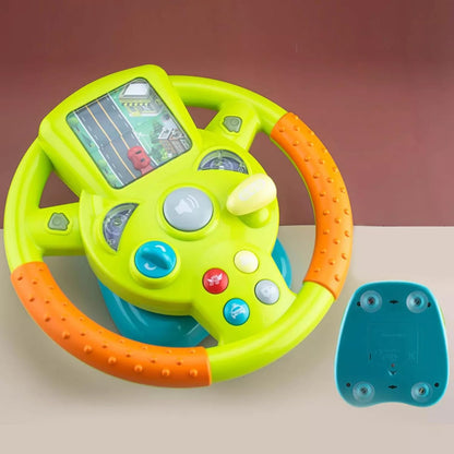 Steering Wheel Toy | Suction Base Detail