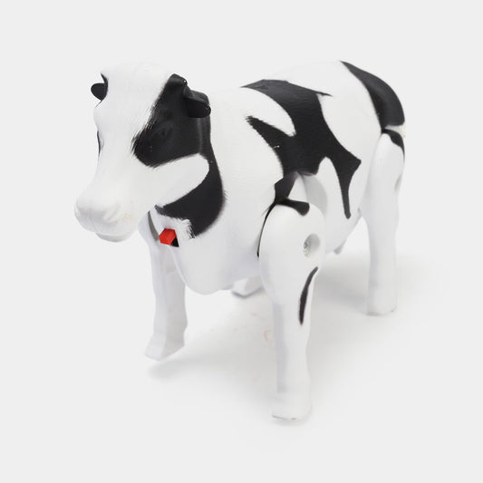 TIPTOP Walking Milk Cow Toy | Lights Music Interactive