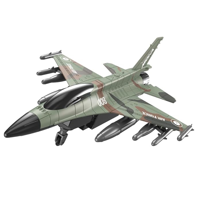 TIPTOP Warplane Remote Control Fighter Plane RC Jet Military Aircraft 2.5GHz 4Channel Remote Aeroplane Toy