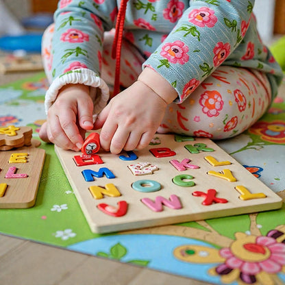 Wooden Alphabet Puzzle | Child Learning