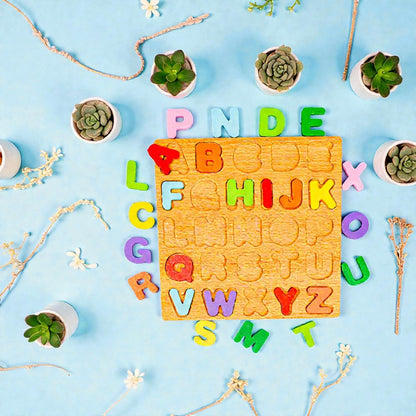Wooden Alphabet Puzzle | Size Reference