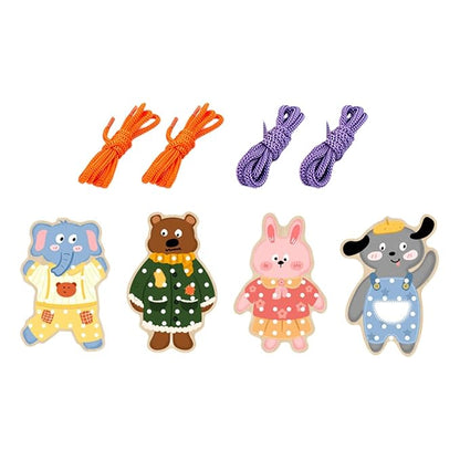 TIPTOP Animal Lacing Toy | Packaging View